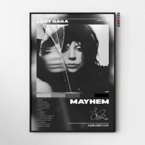Lady Gaga 'Mayhem' Album Poster