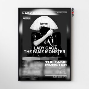 Lady Gaga 'The Fame Monster' Album Poster