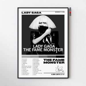 Lady Gaga 'The Fame Monster' Album Poster