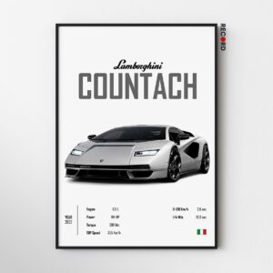 Lamborghini Countach Poster