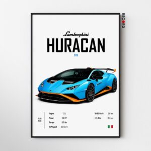 Lamborghini Huracan STO Poster