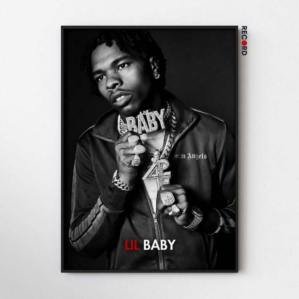 Lil Baby 'Ice' Poster