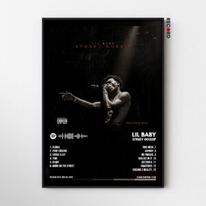 Lil Baby 'Street Gossip' Album Poster