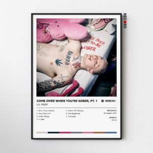 Lil Peep 'Come Over When You're Sober PT. 1' Album Poster