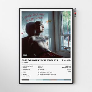 Lil Peep 'Come Over When You're Sober PT. 2' Album Poster