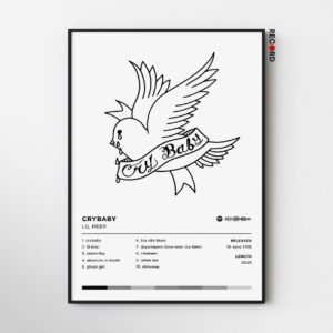 Lil Peep 'Crybaby' Album Poster