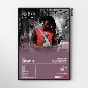 Lucki 'Days B4 III' Album Poster