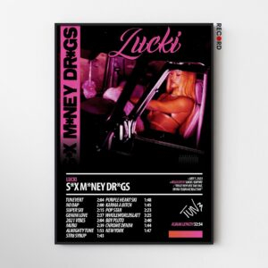 Lucki 'S*x M*ney Dr*gs' Album Poster