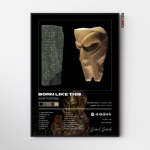 MF DOOM 'Born Like This' Album Poster