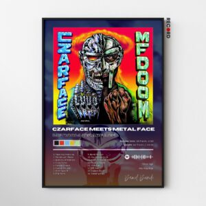 MF DOOM 'Czarface Meets Metal Face' Album Poster