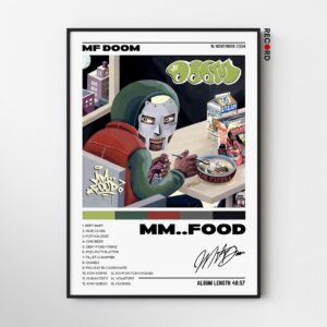 MF DOOM 'MM..Food' Album Poster
