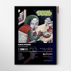 MF DOOM 'MM..Food' Album Poster