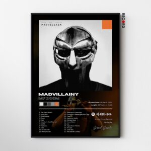 MF DOOM 'Mad Villainy' Album Poster