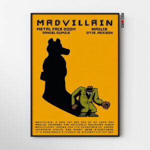 MF DOOM 'Madvillain' Poster