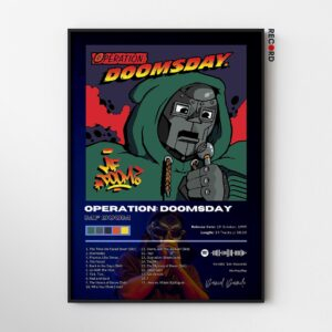 MF DOOM 'Operation Doomsday' Album Poster