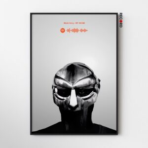 MF DOOM 'Spotify' Poster