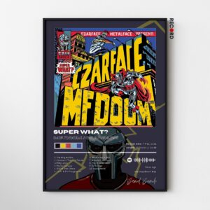 MF DOOM 'Super What?' Album Poster
