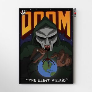 MF DOOM 'The Illest Villain' Poster