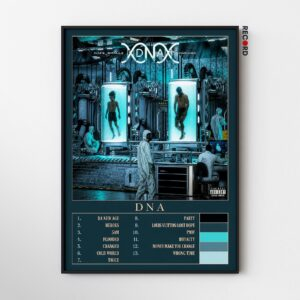 M Huncho x Nafe Smallz 'DNA' Album Poster