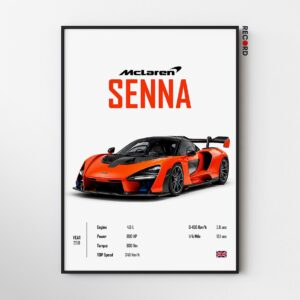 McLaren Senna Poster