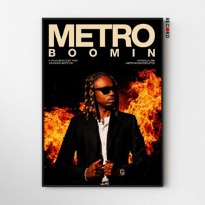 Metro Boomin 'Heroes & Villains' Poster