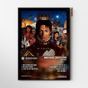 Michael Jackson 'Michael' Album Poster