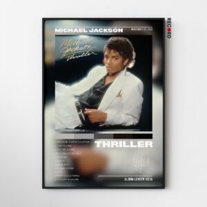 Michael Jackson 'Thriller' Album Poster