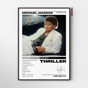 Michael Jackson 'Thriller' Album Poster