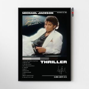 Michael Jackson 'Thriller' Album Poster