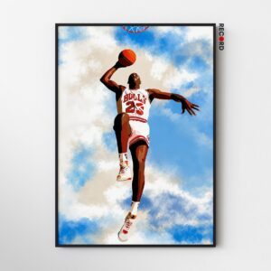 Michael Jordan 'Bulls Air' Poster