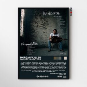 Morgan Wallen 'Dangerous: The Double Album' Album Poster