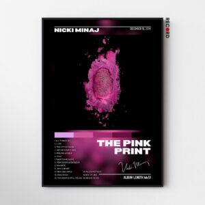 Nicki Minaj 'The Pink Print' Album Poster