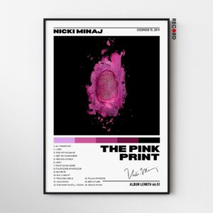 Nicki Minaj 'The Pink Print' Album Poster