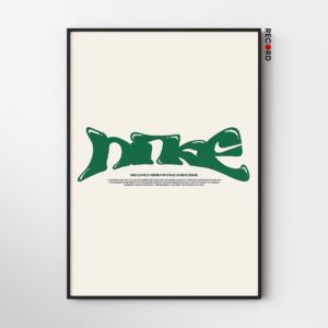 Nike Vintage Green Poster