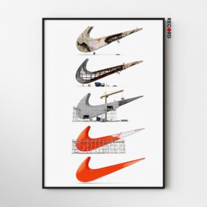 Nike 'Logo Architecture' Poster