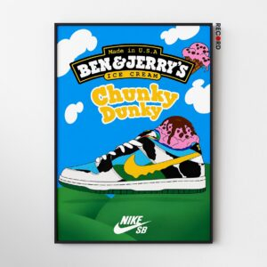 Nike x Ben & Jerry's 'Chunky Dunky' Poster