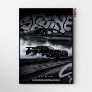 Nissan Skyline 'Cover' Poster