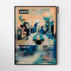 Oasis 'Definitely Maybe' Album Poster