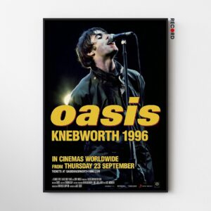 Oasis 'Knebworth 1996 Concert' Poster
