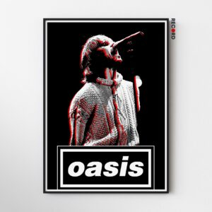 Oasis 'Liam Gallagher Live' Poster