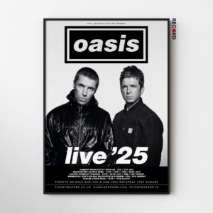 Oasis 'Live '25' Poster