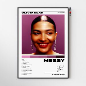 Olivia Dean 'Messy' Album Poster