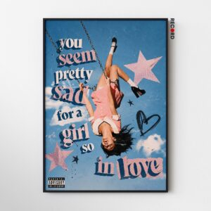 Olivia Rodrigo 'You Seem Pretty Sad' Poster