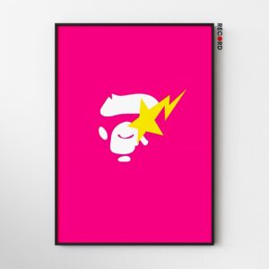 Pink Bape Poster