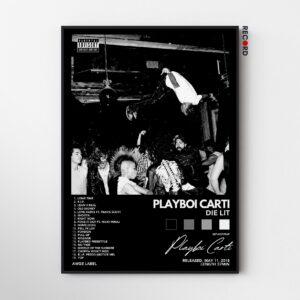 Playboi Carti 'Die Lit' Album Poster