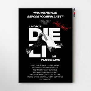Playboi Carti 'Die Lit' Poster