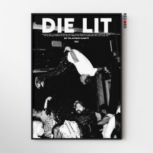 Playboi Carti 'Die Lit' Tracklist Poster