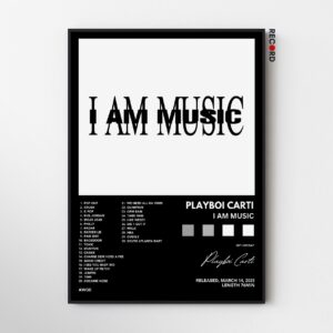 Playboi Carti 'I Am Music' Album Poster