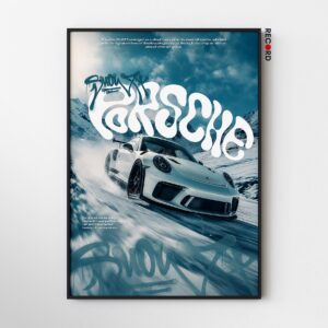Porsche 911 GT3 'Cover' Poster
