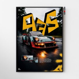 Porsche 935 'Cover' Poster